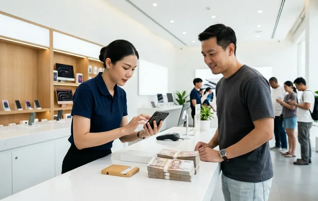 หน้าร้านรับซื้อมือถือ iPhone ร้านมือถือ.com รับซื้อมือถือ iPhone ราคาสูง